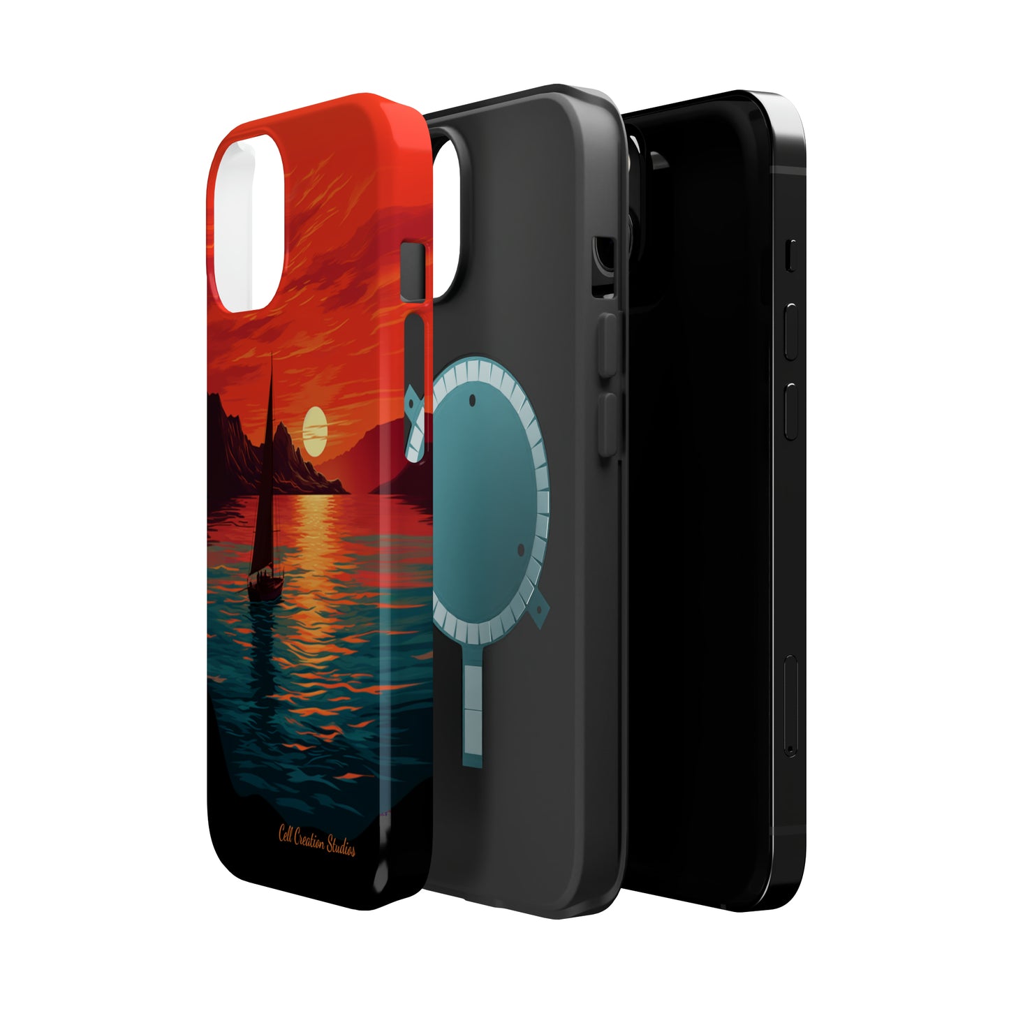 "Serenity at Sunset" -MagSafe Tough iPhone Cases