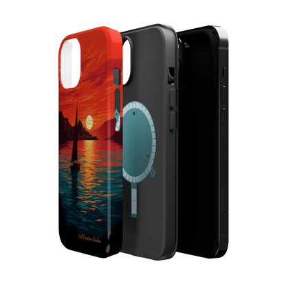 "Serenity at Sunset" -MagSafe Tough iPhone Cases