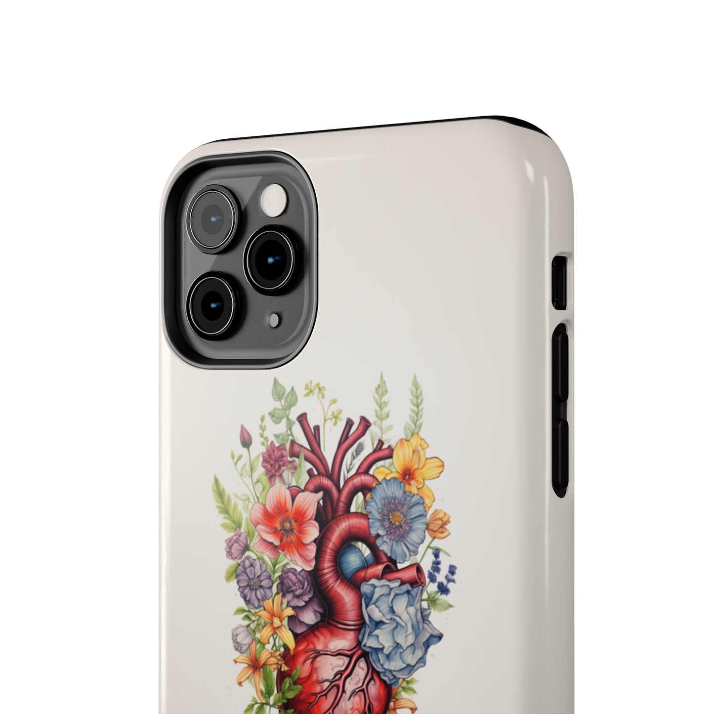 "Blooming Hearts" -Tough iPhone Cases