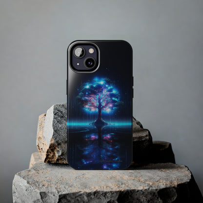 Introducing the "Luminous Tree" Cell Phone Case – Illuminate Your Style with Nature's Glow -Tough Phone Cases