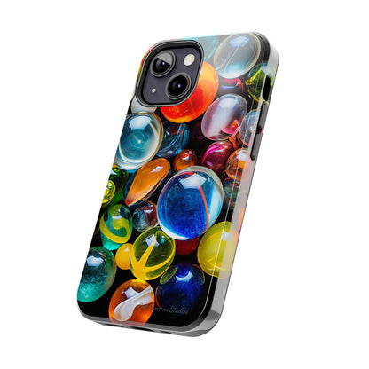 Introducing the "Vibrant Marbles Mosaic" Cell Phone Case – Carry a Kaleidoscope of Colors! -Tough Phone Cases