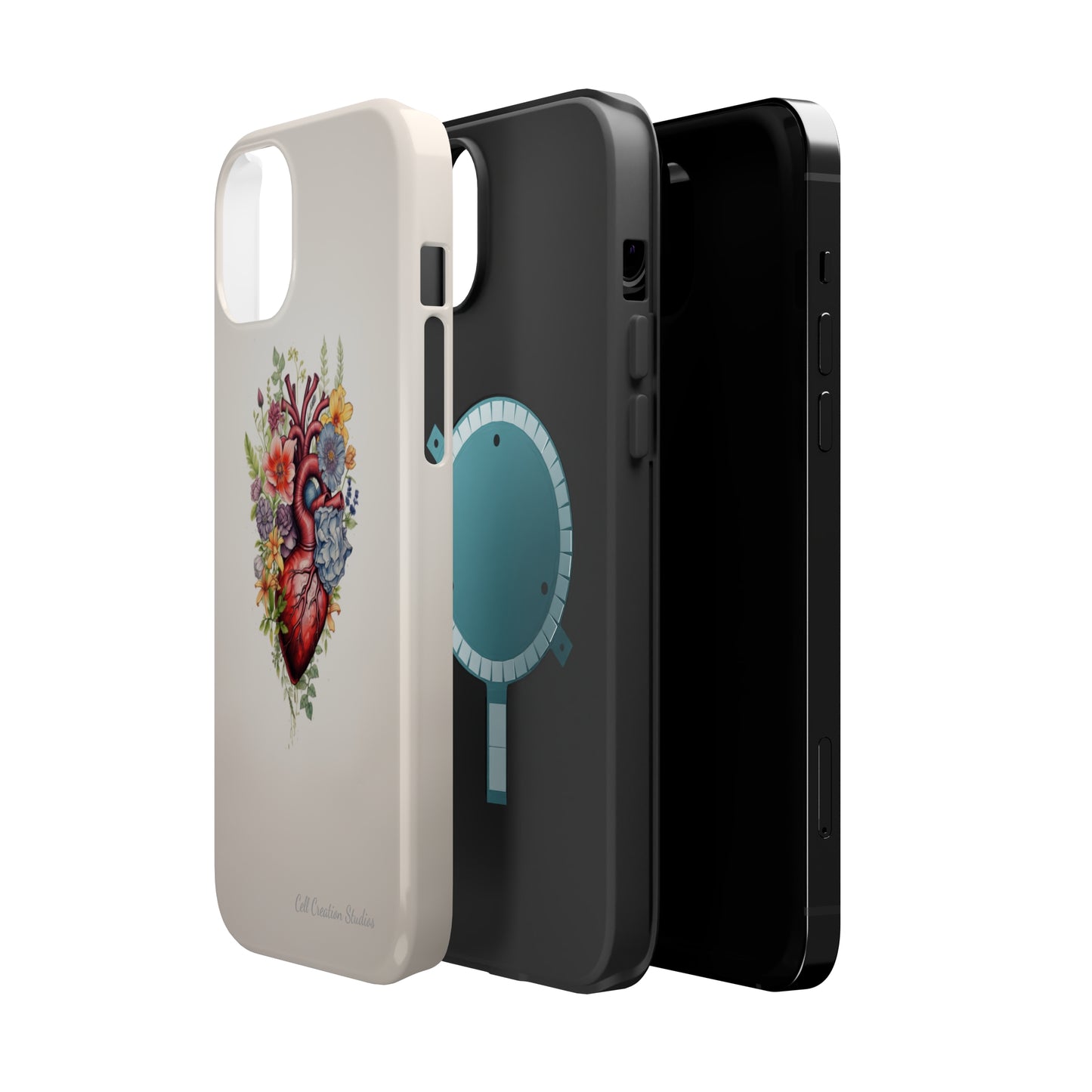 "Blooming Hearts" -MagSafe Tough iPhone Cases