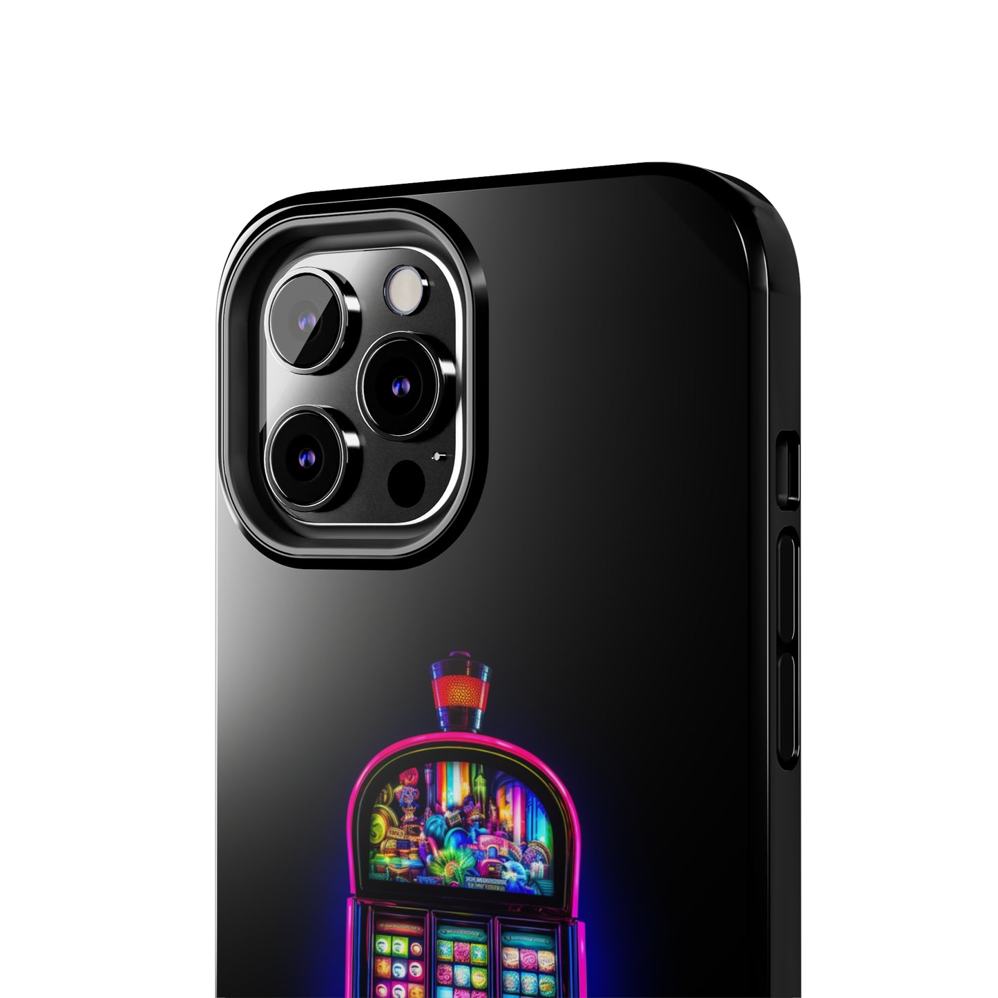 Introducing the "Vibrant Slot Frenzy" Cell Phone Case – Experience the Thrill of Colors and Luck -Tough Phone Cases