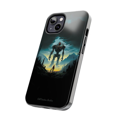 Introducing the "Rising Titan" Cell Phone Case – Witness the Astonishing Emergence of a Giant Robot! -Tough Phone Cases