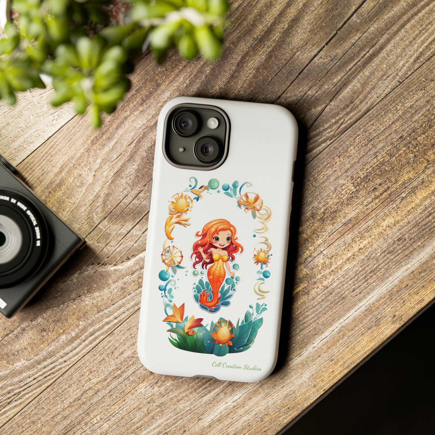 "Auburn Siren" -Tough iPhone Cases