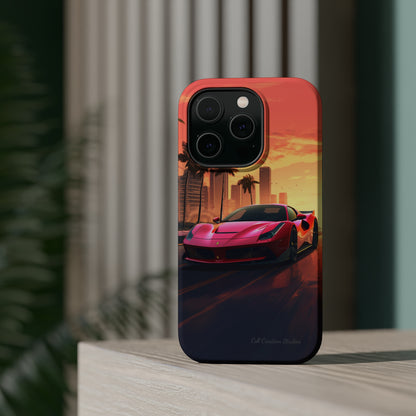 "Sunset Boulevard Ferrari Edition" -MagSafe Tough iPhone Cases