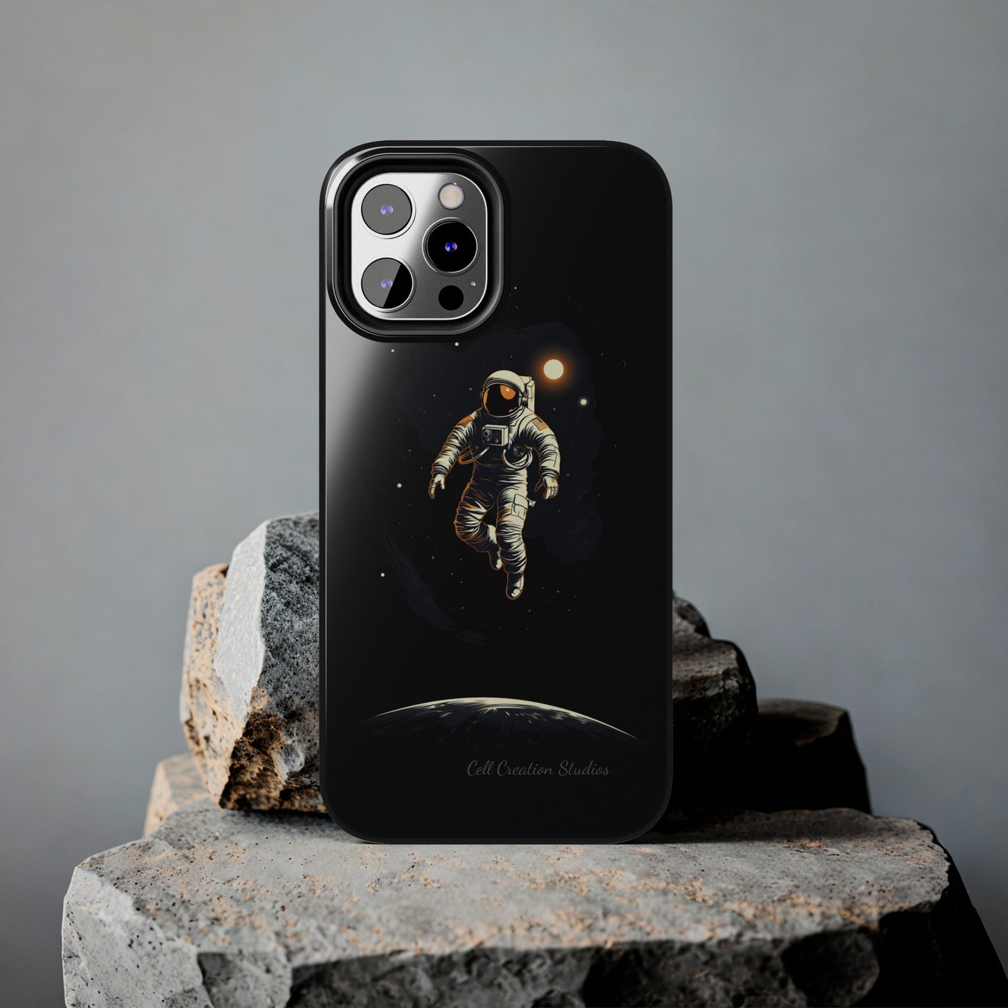 "Cosmic Explorer Astronaut" -Tough iPhone Cases