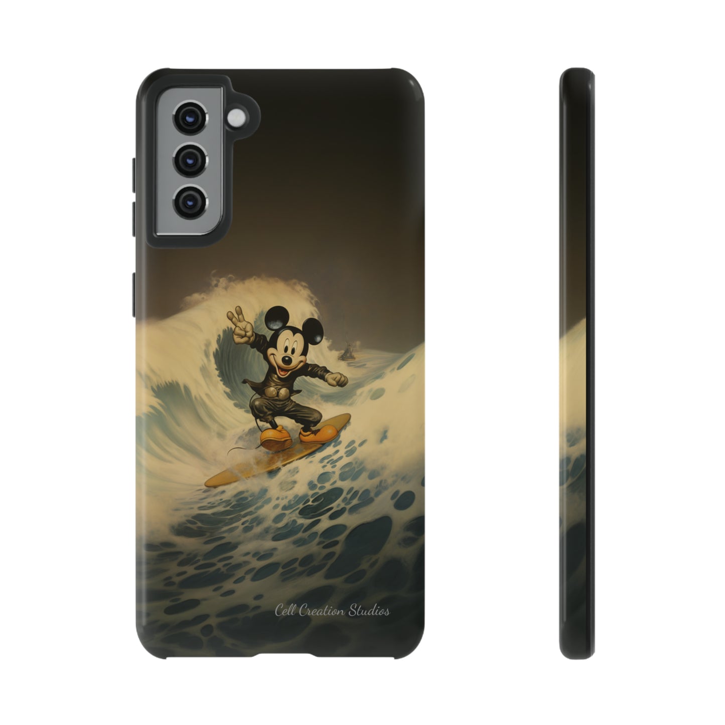 "Surf's Up Mickey" -Tough Samsung Phone Cases