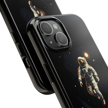 "Cosmic Explorer Astronaut" -Tough iPhone Cases