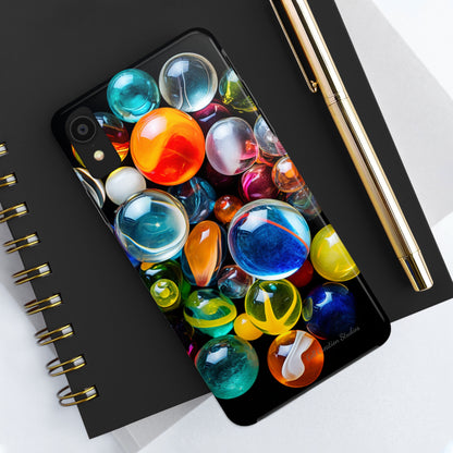 Introducing the "Vibrant Marbles Mosaic" Cell Phone Case – Carry a Kaleidoscope of Colors! -Tough Phone Cases