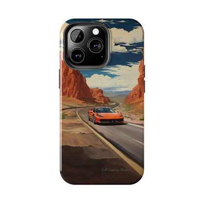 "Desert Racer Ferrari Edition" -Tough iPhone Cases