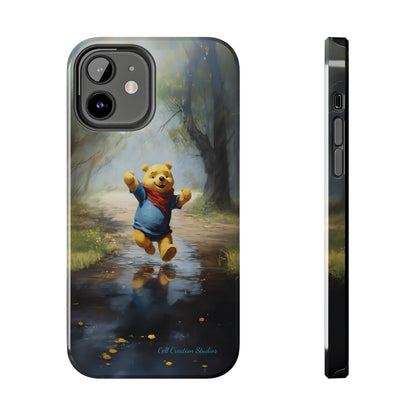 Introducing the "Winnie-The-Pooh Puddle Splash" Cell Phone Case – A Splash of Nostalgic Fun -Tough Phone Cases