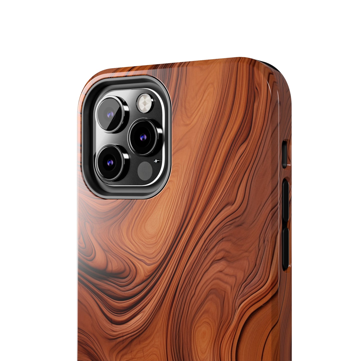 The "Natural Elegance" Wood Pattern Phone Case -Tough Phone Cases