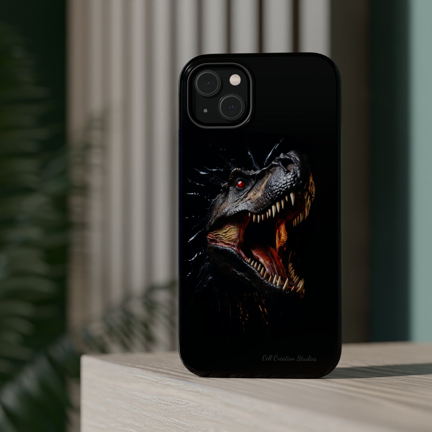 "Jurassic Impact" T-Rex Phone Case -MagSafe Tough Cases