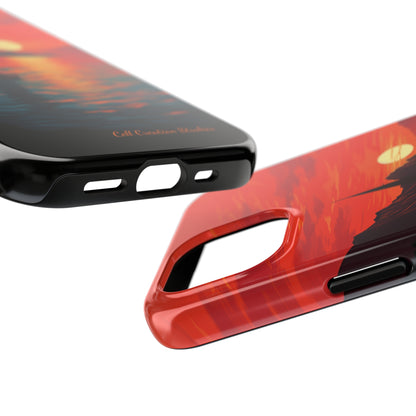 "Serenity at Sunset" -Tough iPhone Cases