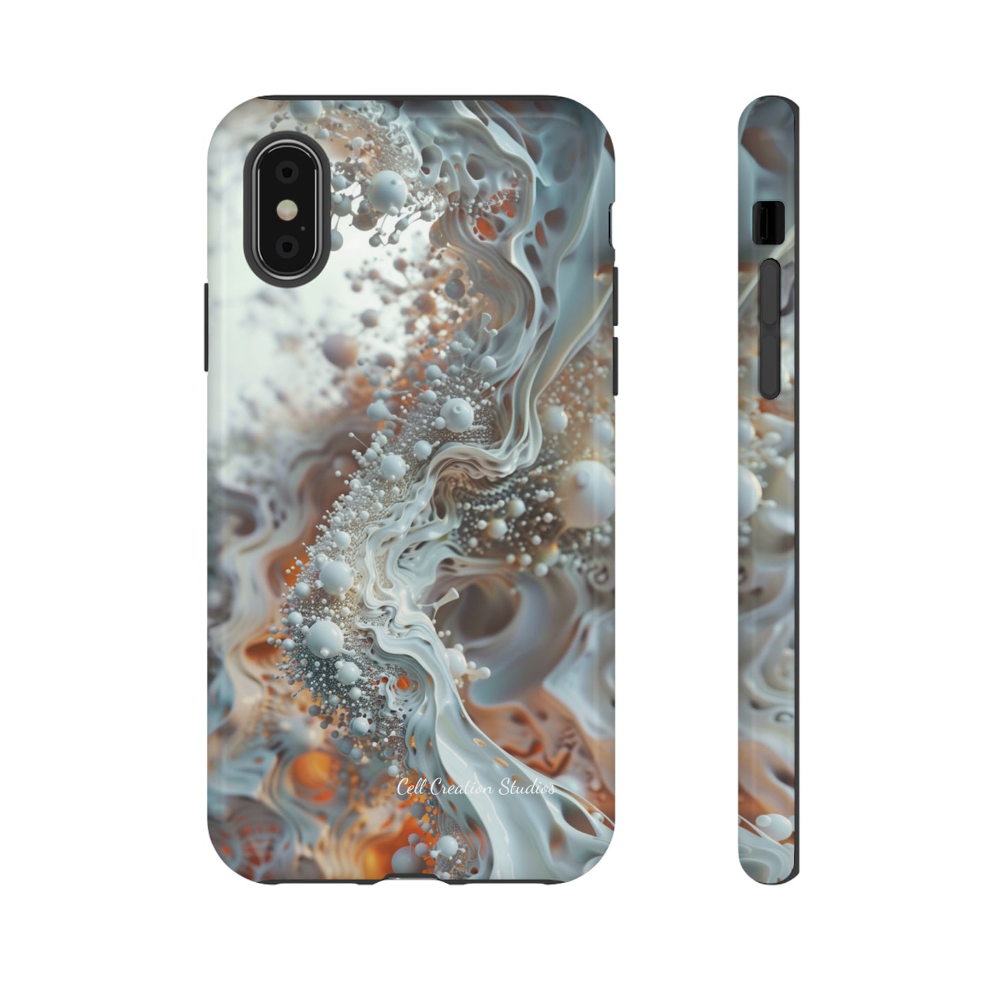 "3D Liquid Splash" -Tough iPhone Cases