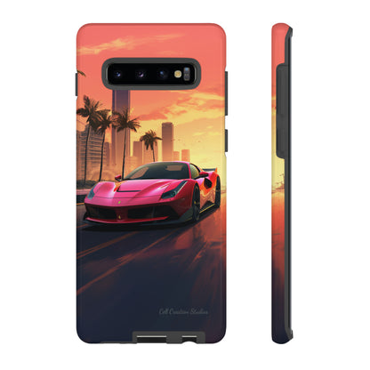 "Sunset Boulevard Ferrari Edition" -Tough Samsung Phone Cases