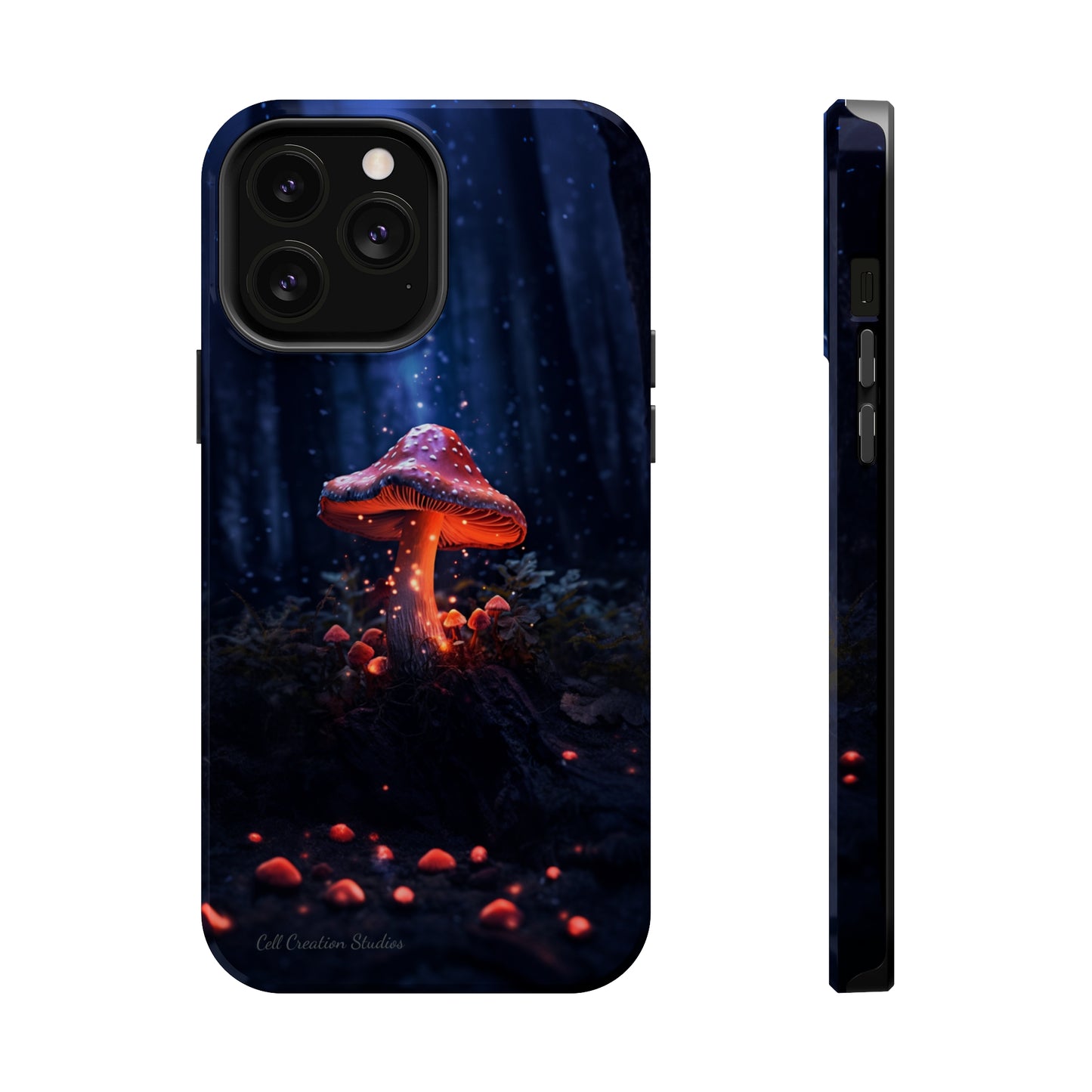 Introducing the "Enchanted Magic Mushroom" Cell Phone Case – Unveil the Mystical Realm -MagSafe Tough Cases