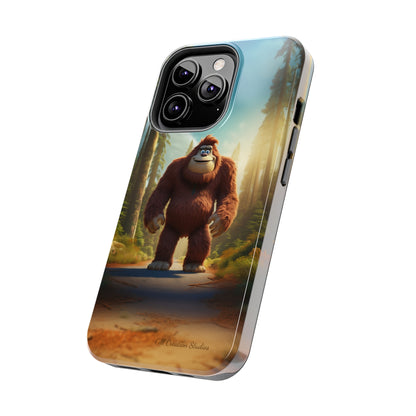 The "Trail Trekker" Bigfoot Cartoon Phone Case -Tough Phone Cases