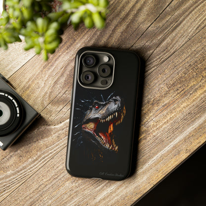 "Jurassic Impact" T-Rex Phone Case -Tough Cases