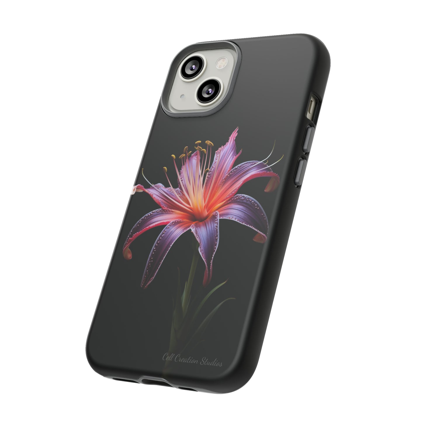 "Vibrant Purple Lily" Phone Case -Tough Cases