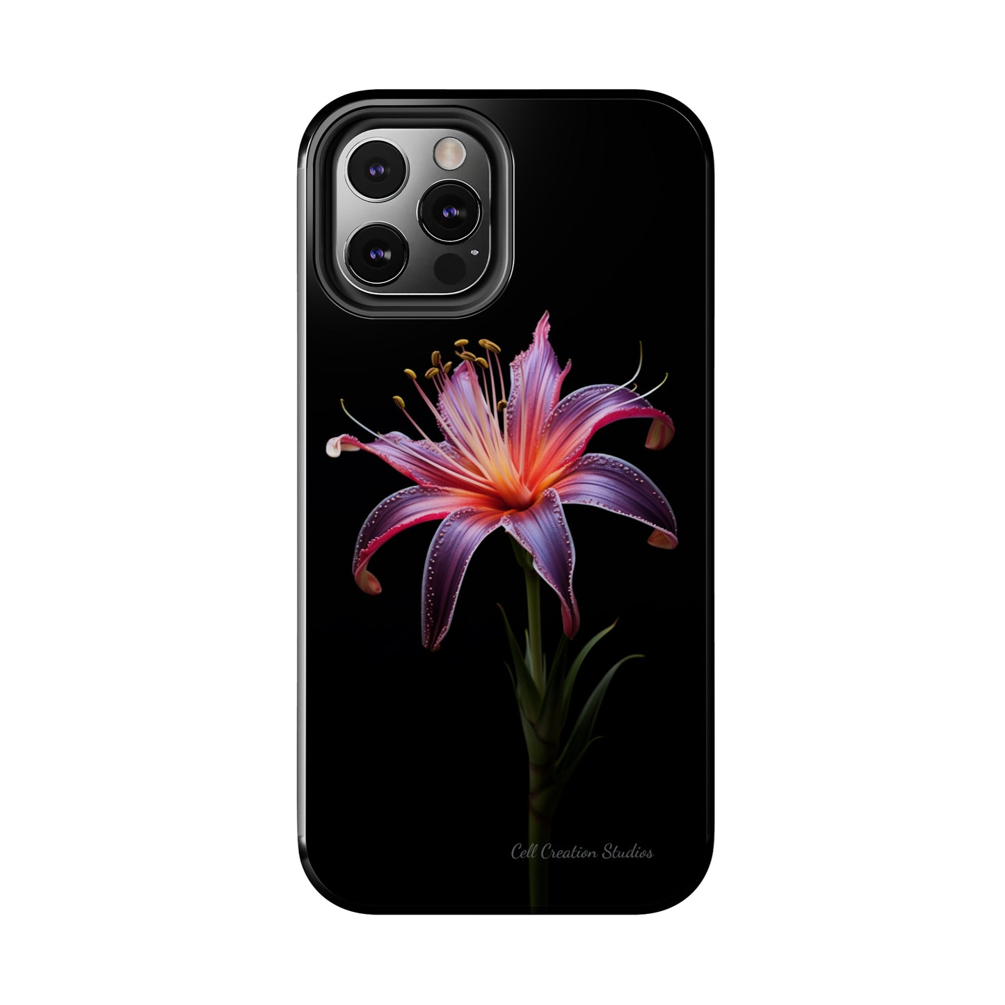 "Vibrant Purple Lily" Phone Case -Tough Phone Cases