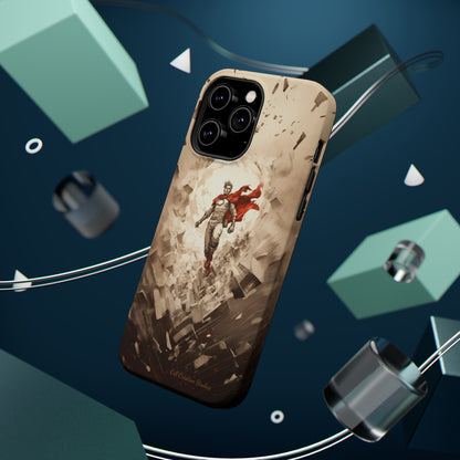 Introducing the "Heroic Guardian" Cell Phone Case – Unleash Your Inner Superhero with Captivating Design -MagSafe Tough Cases