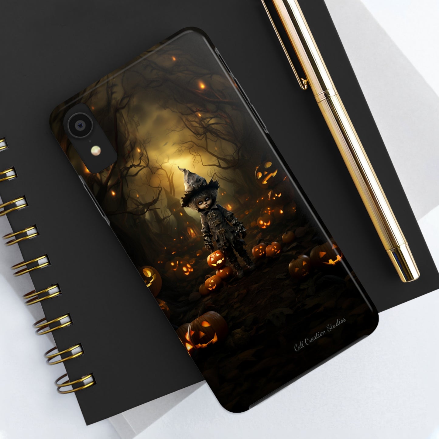 Introducing the "Halloween Magic" Cell Phone Case – Capture the Spooky Spirit in Style -Tough Phone Cases