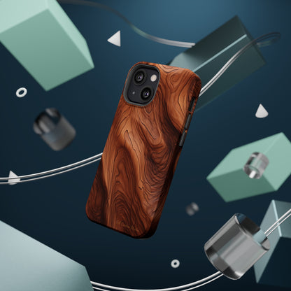 The "Eternal Woodgrain" Phone Case -MagSafe Tough Cases