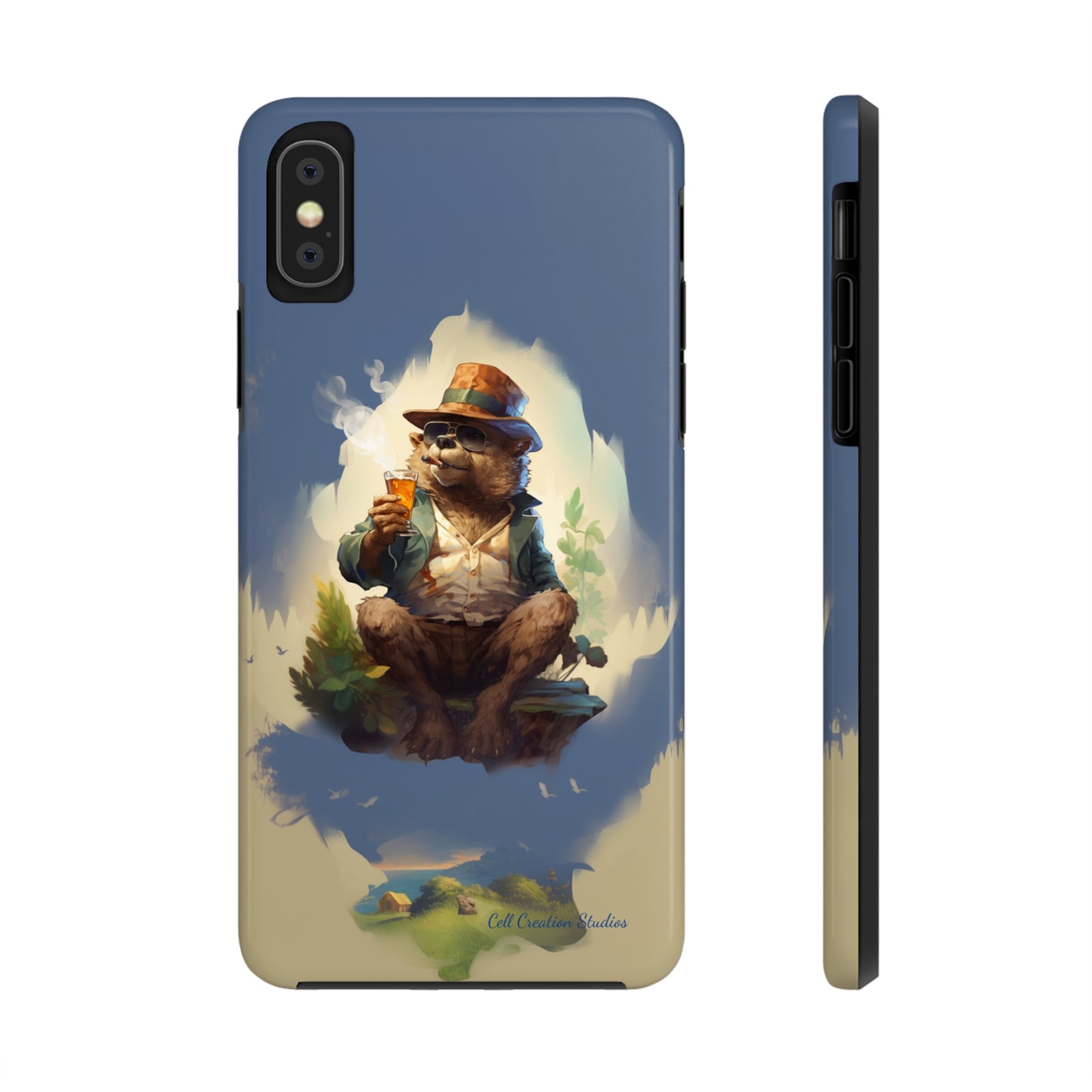 Introducing the "Bear's Homeward Bound" Cell Phone Case – Where Dreams of Home Come Alive -Tough Phone Cases