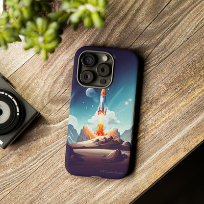 Introducing our "Galactic Odyssey" Cell Phone Case – Launch Your Device into Adventure -Tough Cases