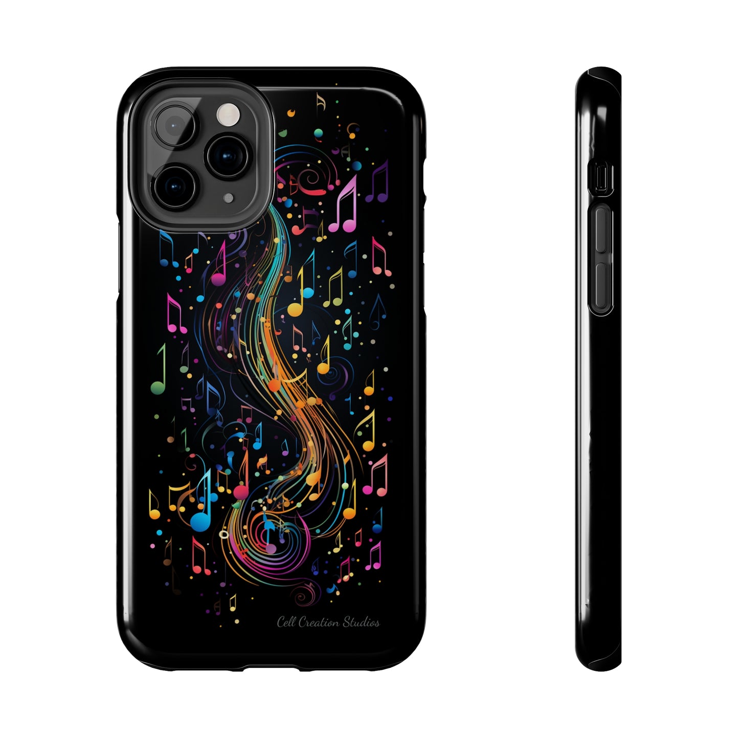 Elevate Your Style and Passion for Music with Our "Harmonious Notes" Cell Phone Case -Tough Phone Cases