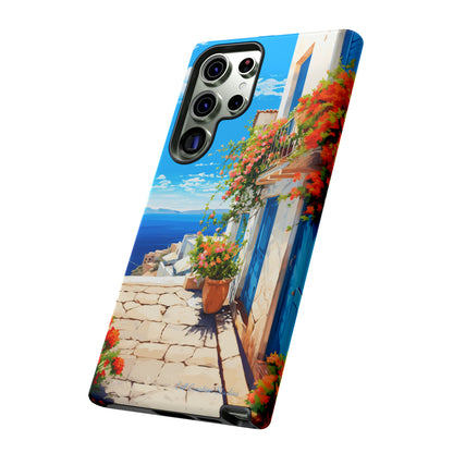 "Mediterranean Bliss Horizon" -Tough Samsung Phone Cases