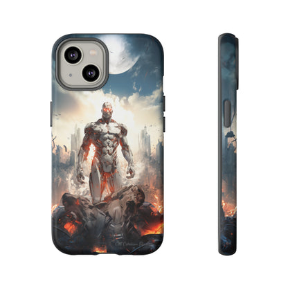 Introducing the "Cyber Guardian" Cell Phone Case – Embrace Futuristic Heroism -Tough Cases