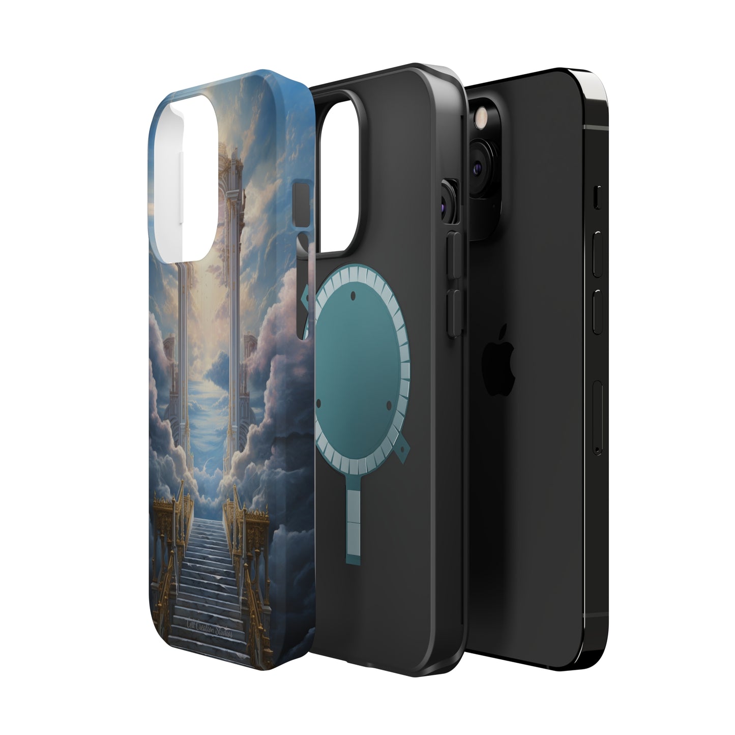 Introducing the "Celestial Gateway" Cell Phone Case – Elevate Your Device with Heavenly Splendor -MagSafe Tough Cases