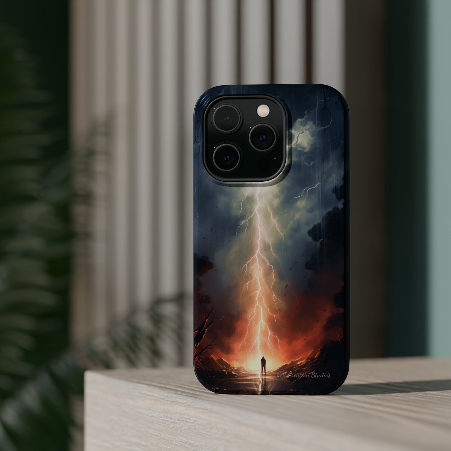 Introducing the "Thunderstrike" Cell Phone Case – Feel the Pulse of the Storm -MagSafe Tough Cases