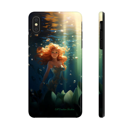 Dive into Enchantment with Our "Ariel Little Mermaid" Phone Case -Tough Phone Cases