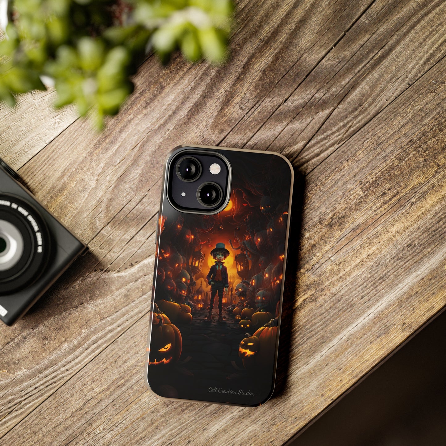 Introducing the "Pumpkin Patch Explorer" Cell Phone Case – Halloween Adventure -Tough Phone Cases