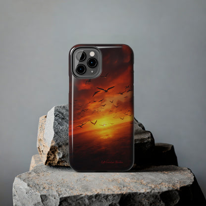 Introducing the "Sunset Soar" Cell Phone Case – Embrace Freedom and Beauty -Tough Phone Cases