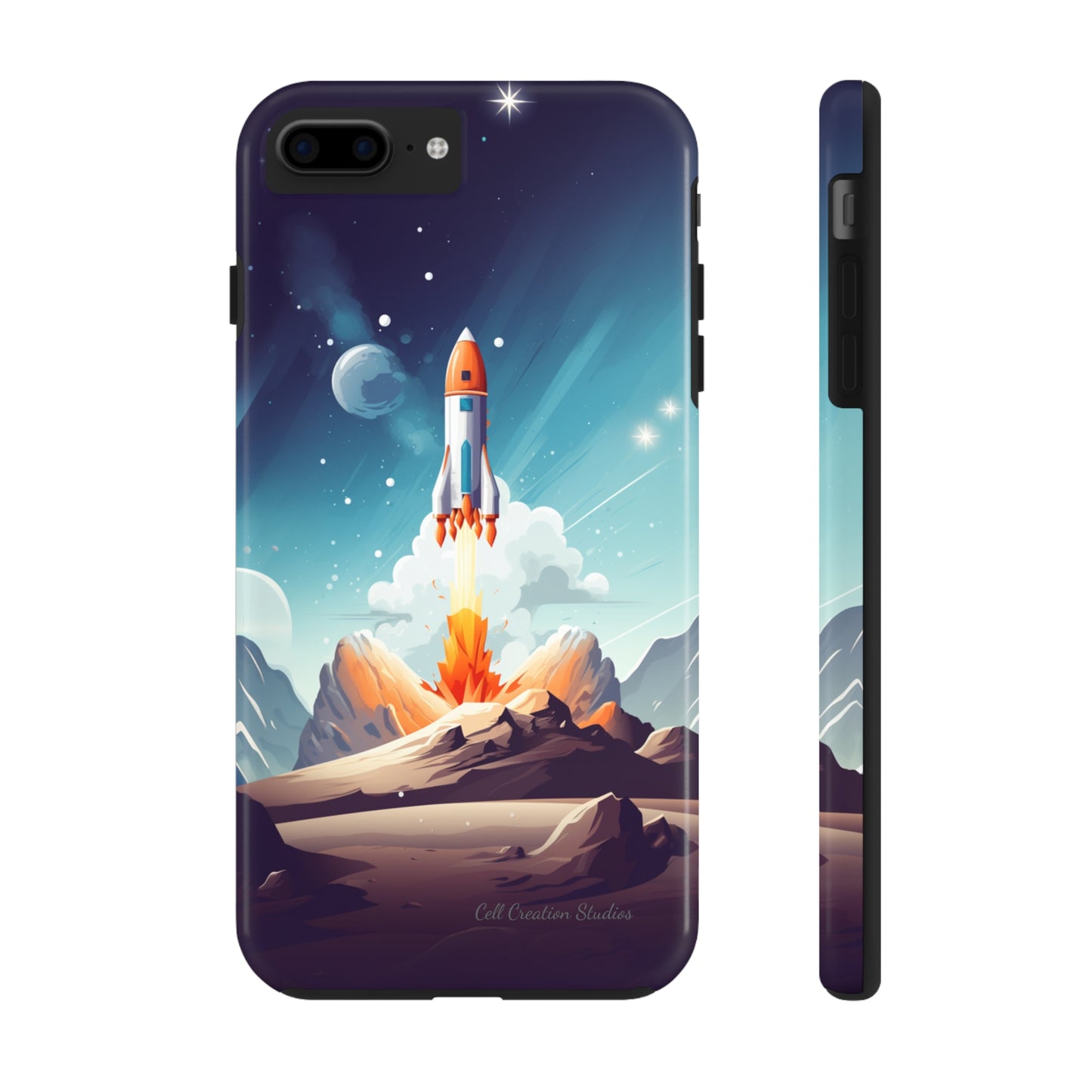 Introducing our "Galactic Odyssey" Cell Phone Case – Launch Your Device into Adventure -Tough Phone Cases