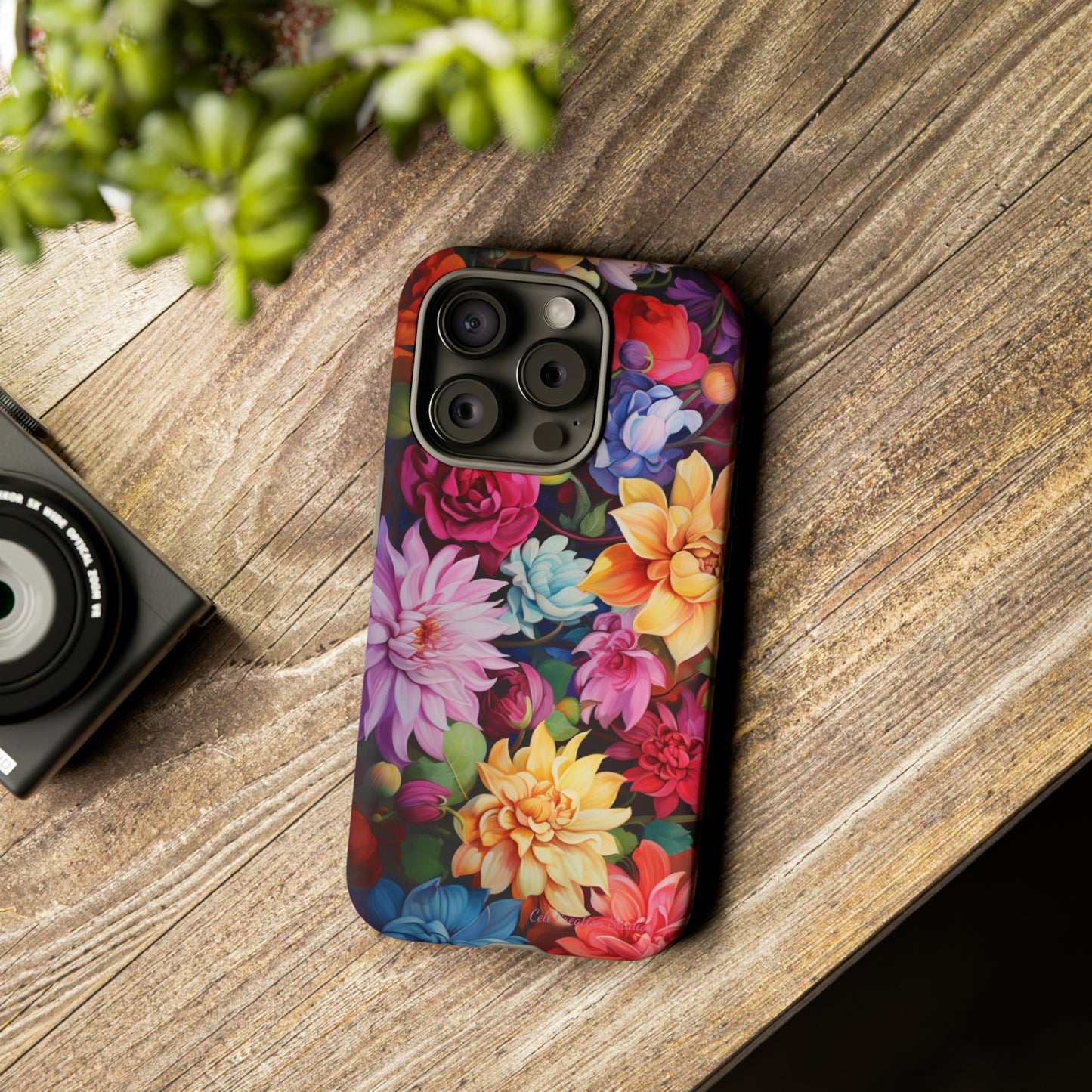 Introducing the "Blossom Beauty" Cell Phone Case – Elevate Your Style with Floral Charm -Tough Cases