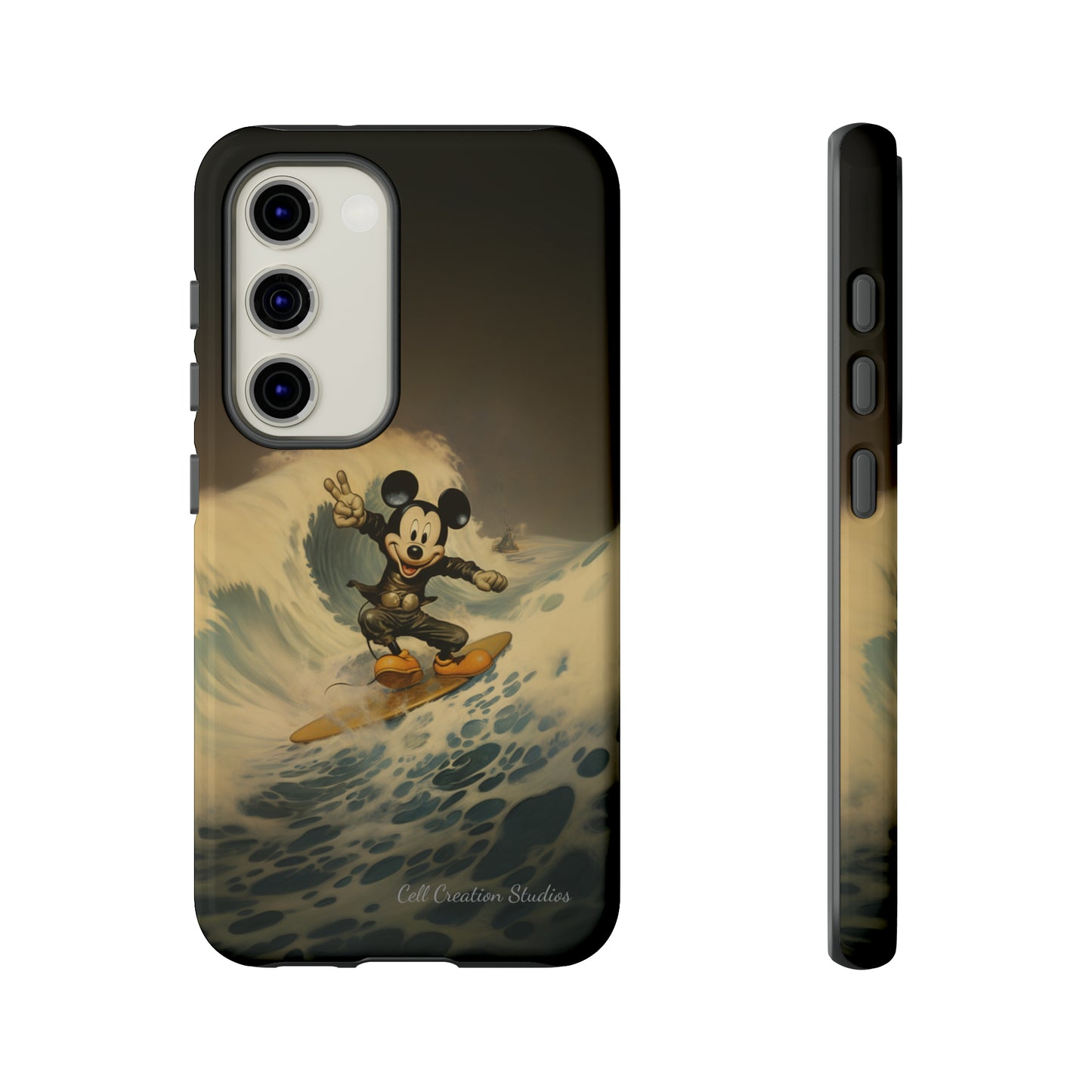 "Surf's Up Mickey" -Tough Samsung Phone Cases