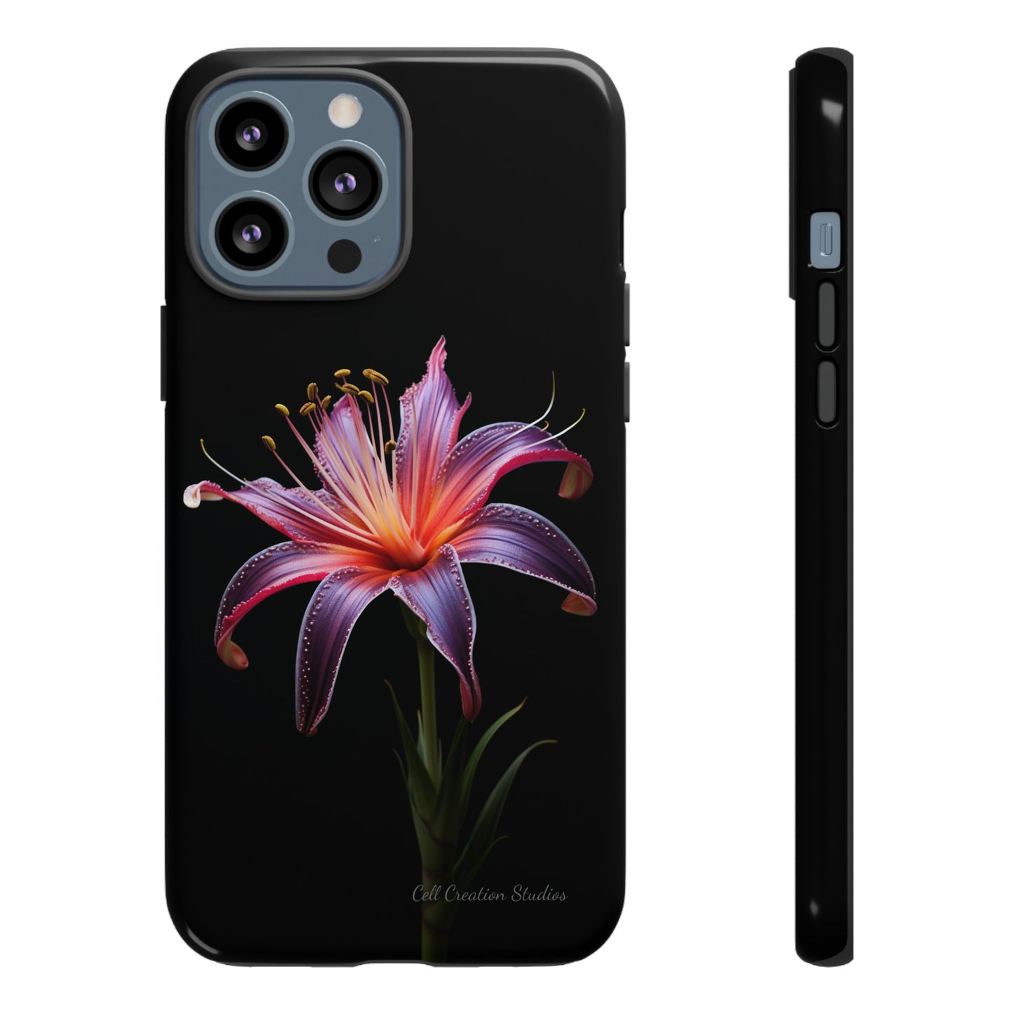 "Vibrant Purple Lily" Phone Case -Tough Cases