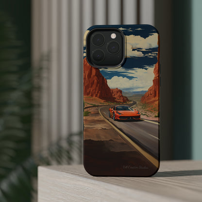 "Desert Racer Ferrari Edition" -MagSafe Tough iPhone Cases