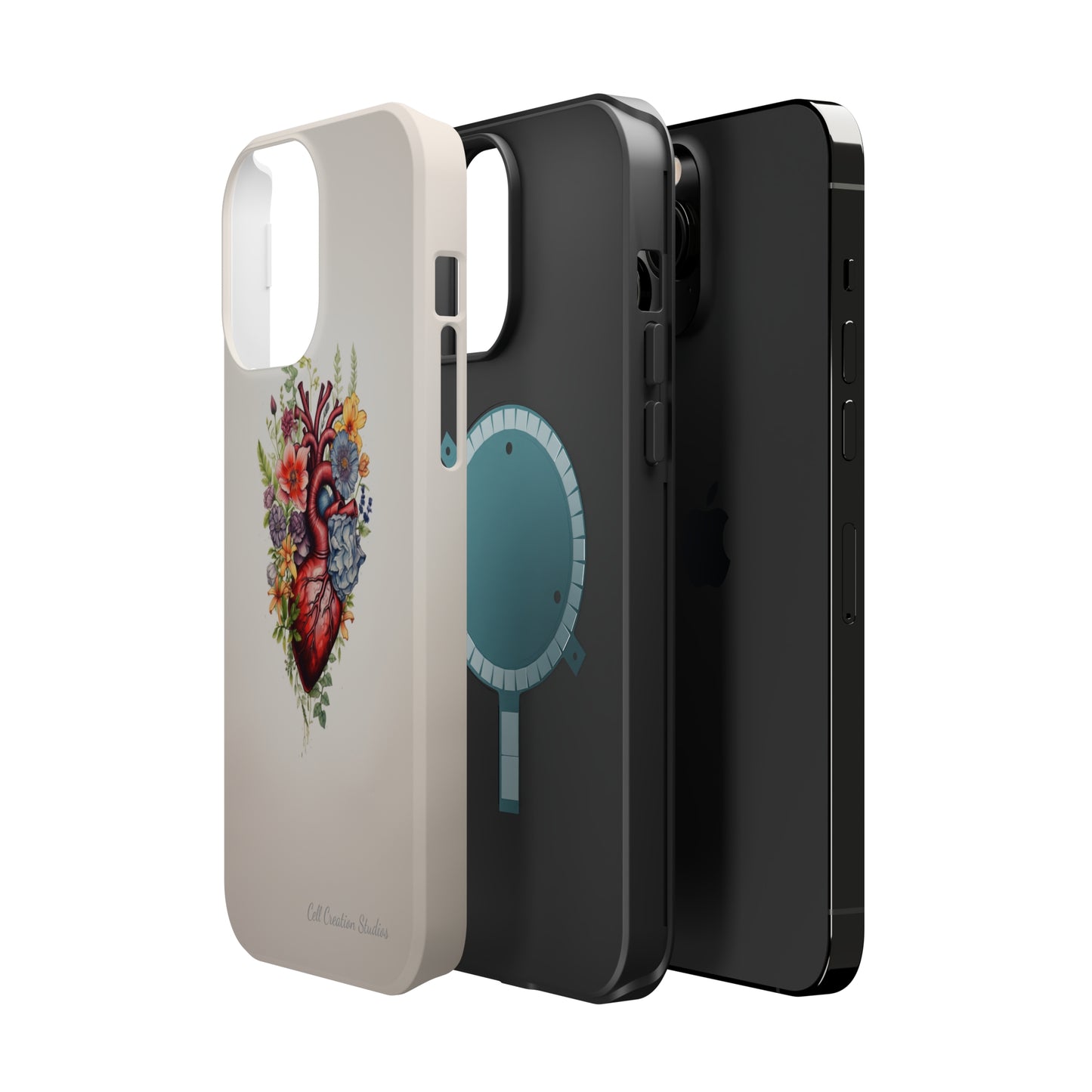 "Blooming Hearts" -MagSafe Tough iPhone Cases