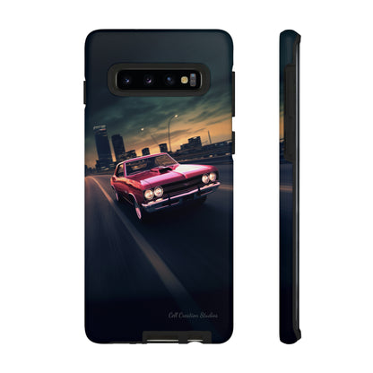 "Sunset City Cruise GTO Edition" -Tough Samsung Phone Cases