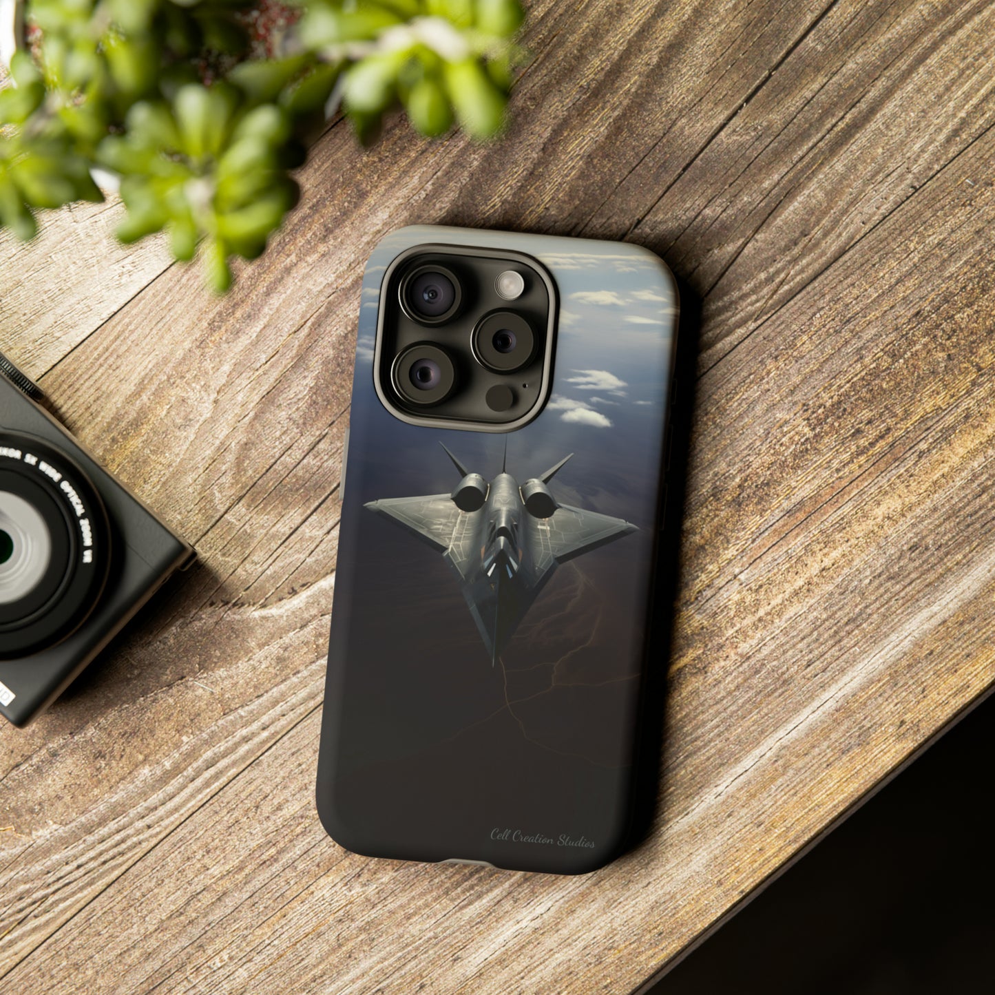 "Stealth Bomber Nightfall" Phone Case -Tough Cases