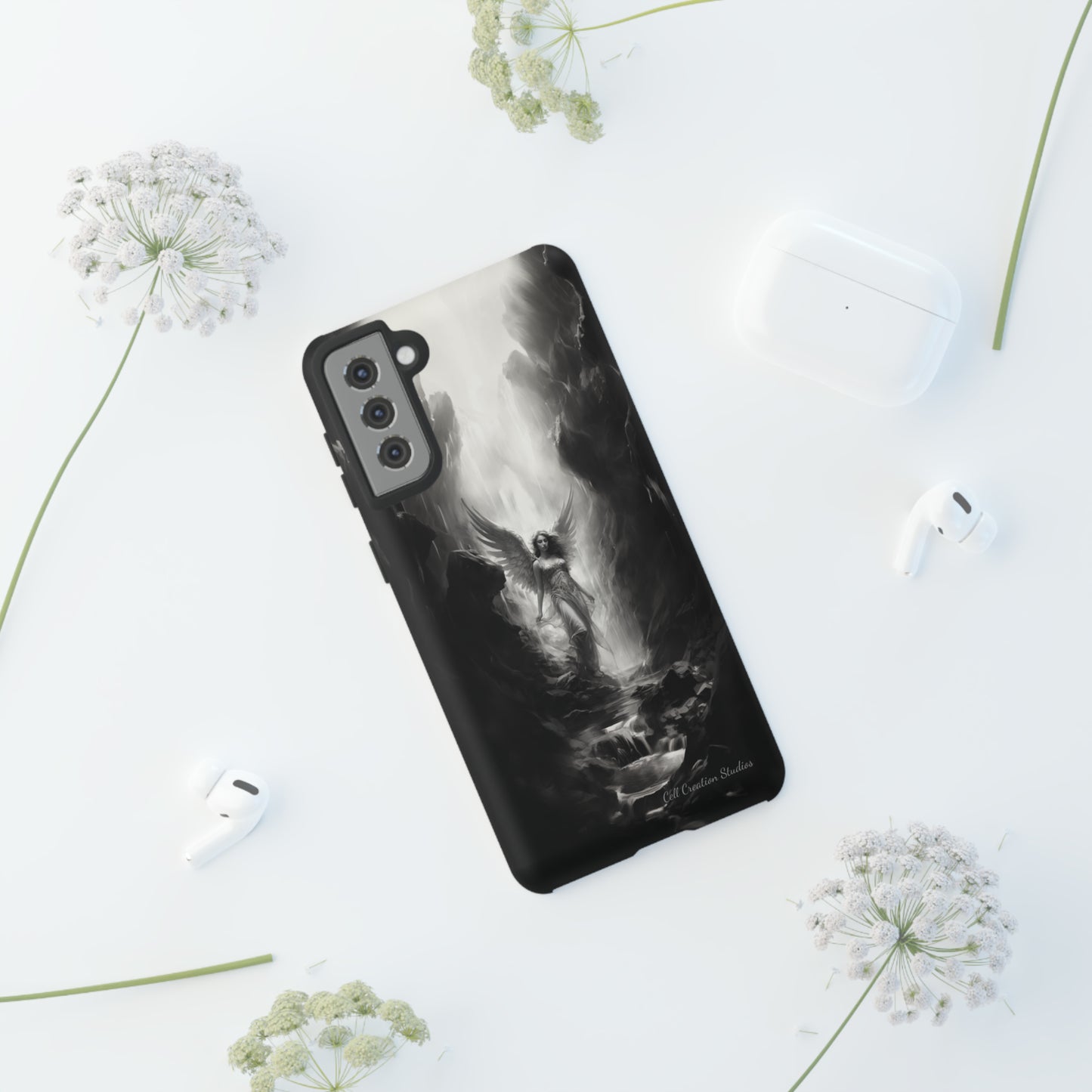 "Seraphic Streams" Angelic Ravine Phone Case -Tough Cases