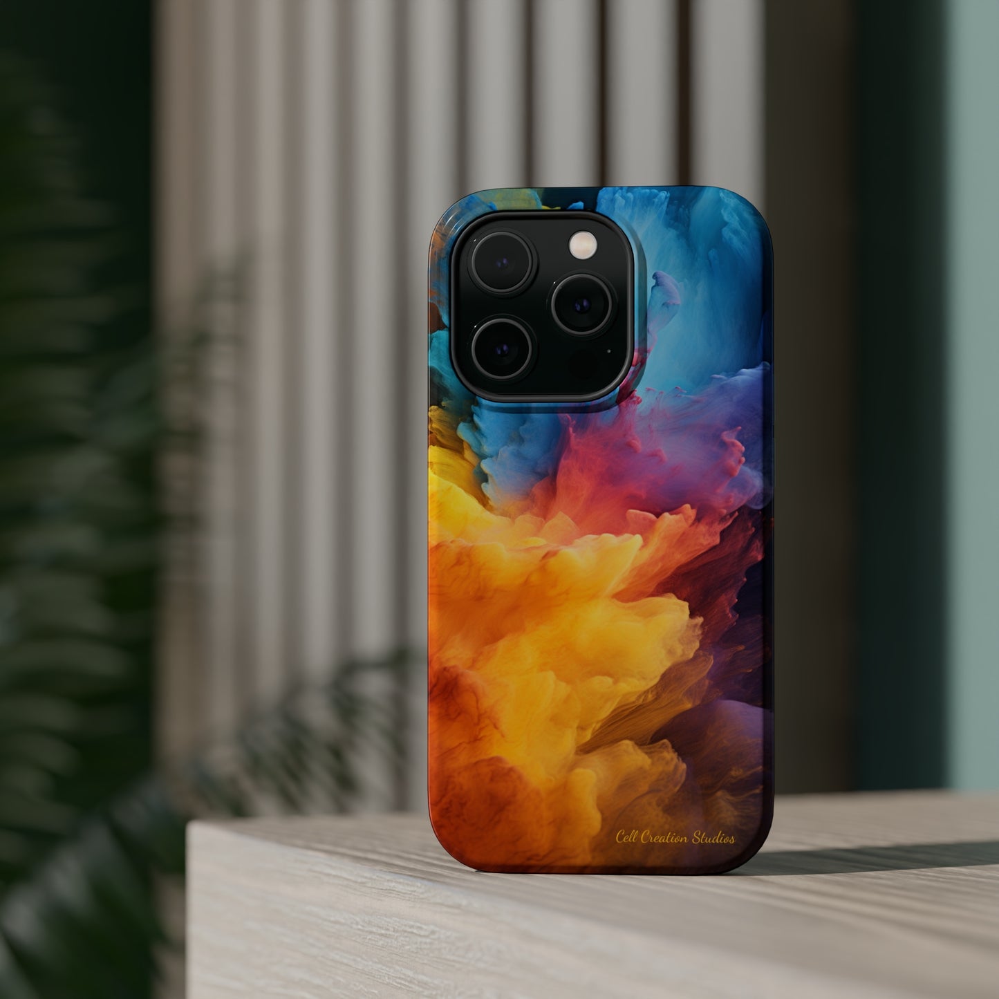 Introducing the "Colorful Spectrum" Cell Phone Case – Dive into a World of Vibrant Hues -MagSafe Tough Cases