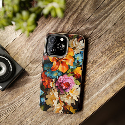 Introducing the "Floral Elegance" Cell Phone Case – Blossom with Style -Tough Phone Cases